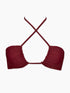 The Iman Halter Top - Merlot